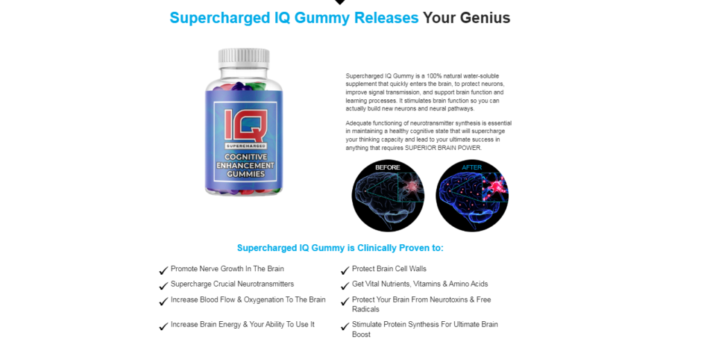 Supercharged IQ Gummies