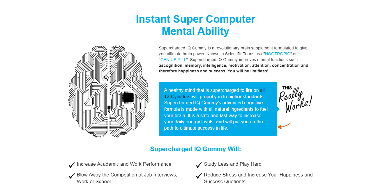 Supercharged IQ Gummies