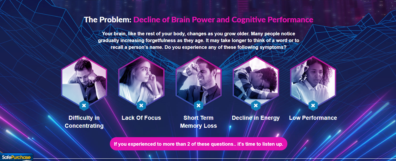 Neuro Lift Brain Cognition Formula 