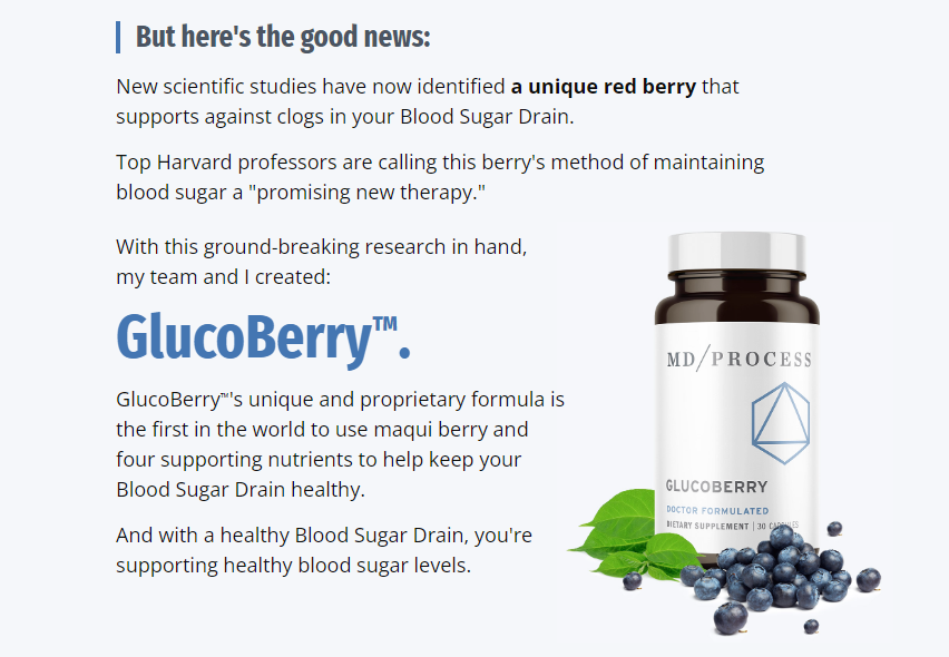 Glucoberry Blood Sugar Support