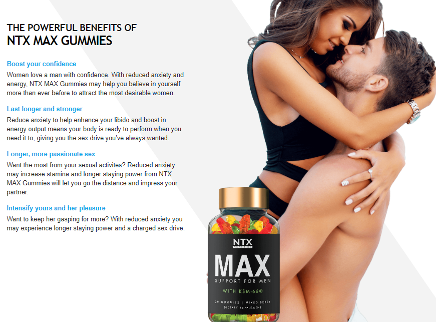 NTX Max Male Enhancement Gummies