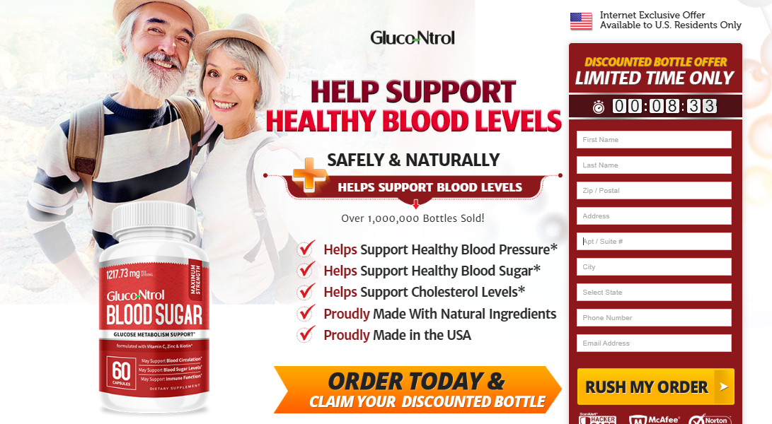GlucoNtrol Blood Sugar Support