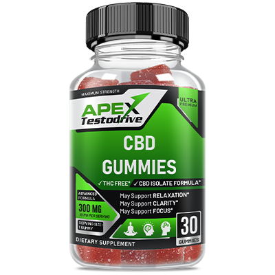 Apex Testodrive CBD Gummies
