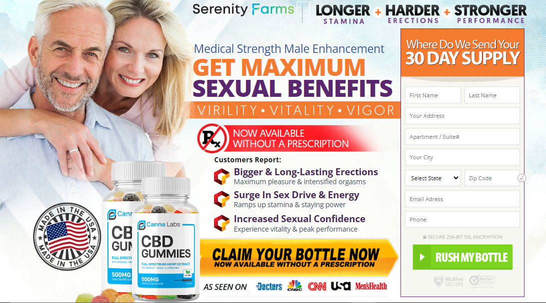 Canna Labs CBD Male Enhancement Gummies – Get Improved Sexual Confidence In 2024