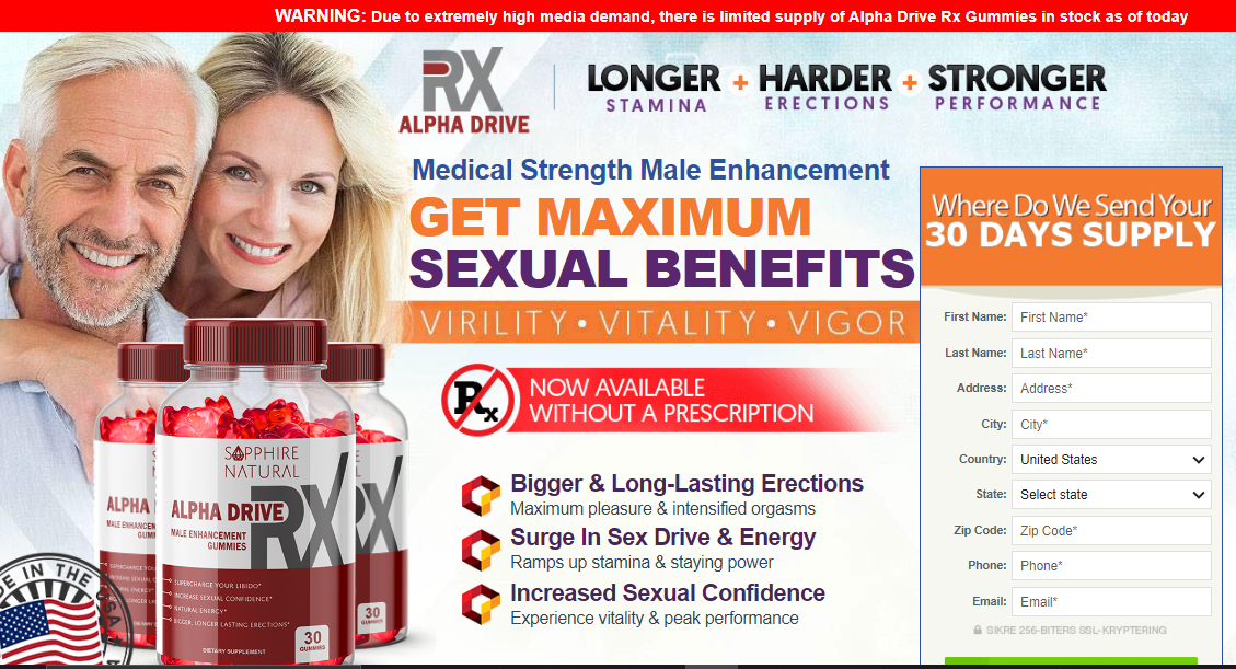 Alpha Drive RX Male Enhancement