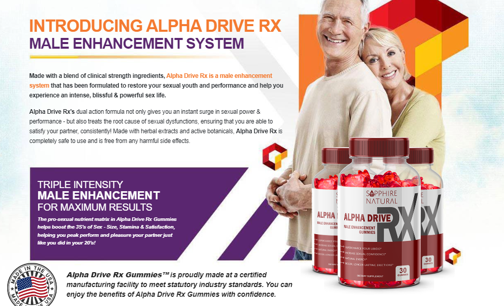 Alpha Drive RX Male Enhancement